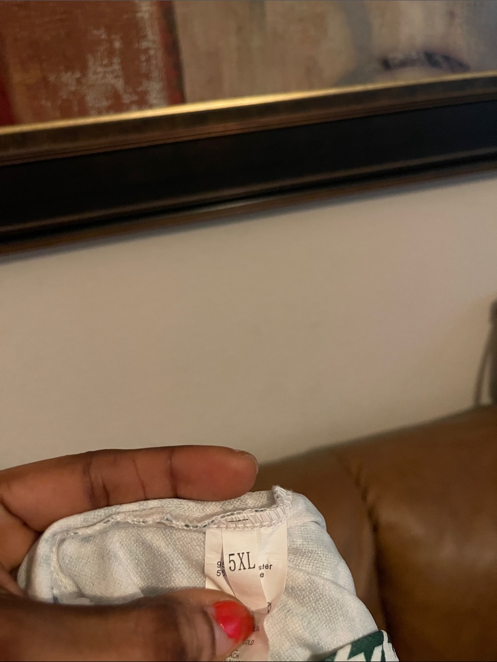 Dress stretchy material size 5XL please check all picture of condition - Picture 9 of 13
